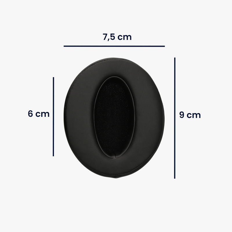 kwmobile Ear Pads for Sennheiser HD 4.50SE / HD 4.40BT / HD 4.30G / HD 4.20S Ear Cushions Replacement Headphone Spare Parts Over Ear Headphones