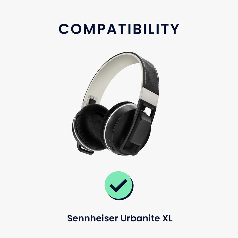 kwmobile Ear Pads for Sennheiser Urbanite XL Earpads Replacement Earpads Headphone Replacement Parts Headphone Replacement Pads for Over Ear Headphones