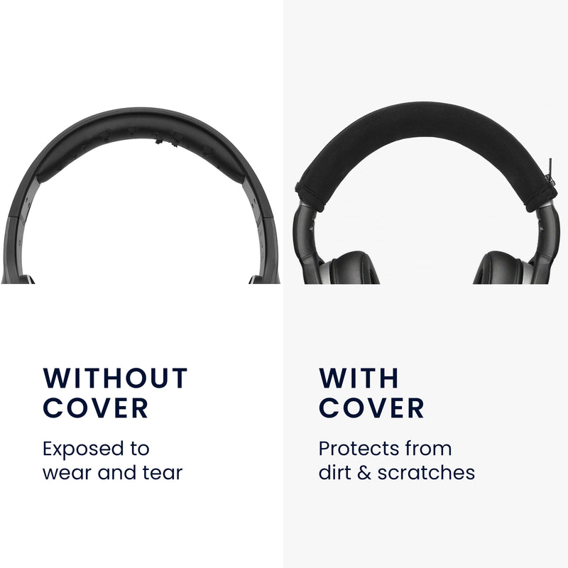 kwmobile Headband Cover compatible with Sennheiser HD 4.50BTNC / HD4.40BT / HD4.30 / HD 350BT Case - Headband Cushion - Headphone Protector