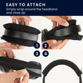 kwmobile Headband Cover compatible with Sennheiser HD 4.50BTNC / HD4.40BT / HD4.30 / HD 350BT Case - Headband Cushion - Headphone Protector
