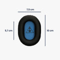 kwmobile Ear Pads for Turtle Beach Recon 70 / Recon 50 / Recon 60P / Stealth 500 / 600 / 700 Ear Cushions Replacement Headphone Spare Parts Over Ear Headphones