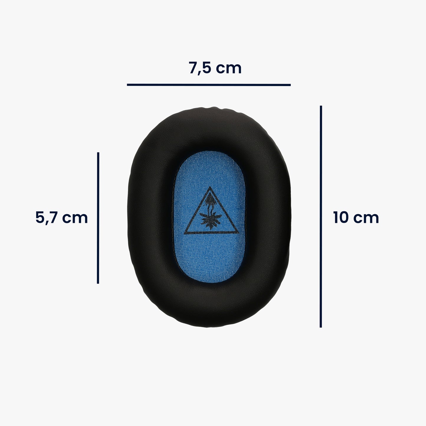 kwmobile Ear Pads for Turtle Beach Recon 70 / Recon 50 / Recon 60P / Stealth 500 / 600 / 700 Ear Cushions Replacement Headphone Spare Parts Over Ear Headphones