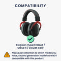 kwmobile Replacement Headphone Microphone compatible with Kingston HyperX Cloud / Cloud X / CloudX Core Headset - Gaming Headphones Microphone with 3.5mm Jack Plug