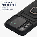 kwmobile Phone Case Compatible with Xiaomi Redmi Note 11 Pro+ 5G / Note 11 Pro Plus 5G - Soft Case with Camera Protection - Card Slot