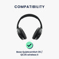 kwmobile Replacement Headband Cushion compatible with Bose Quietcomfort 35 / QC35 wireless II - Headphone Replacement Headband with Cushion