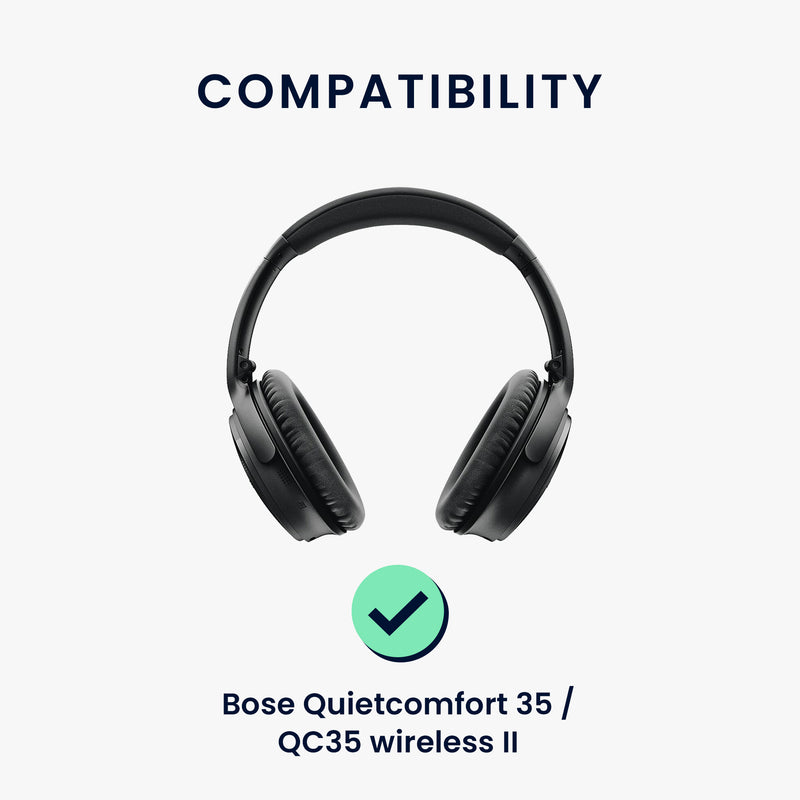 kwmobile Replacement Headband Cushion compatible with Bose Quietcomfort 35 / QC35 wireless II - Headphone Replacement Headband with Cushion