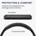 kwmobile Replacement Headband Cushion compatible with Bose Quietcomfort 35 / QC35 wireless II - Headphone Replacement Headband with Cushion