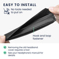 kwmobile Replacement Headband Cushion compatible with Bose Quietcomfort 35 / QC35 wireless II - Headphone Replacement Headband with Cushion