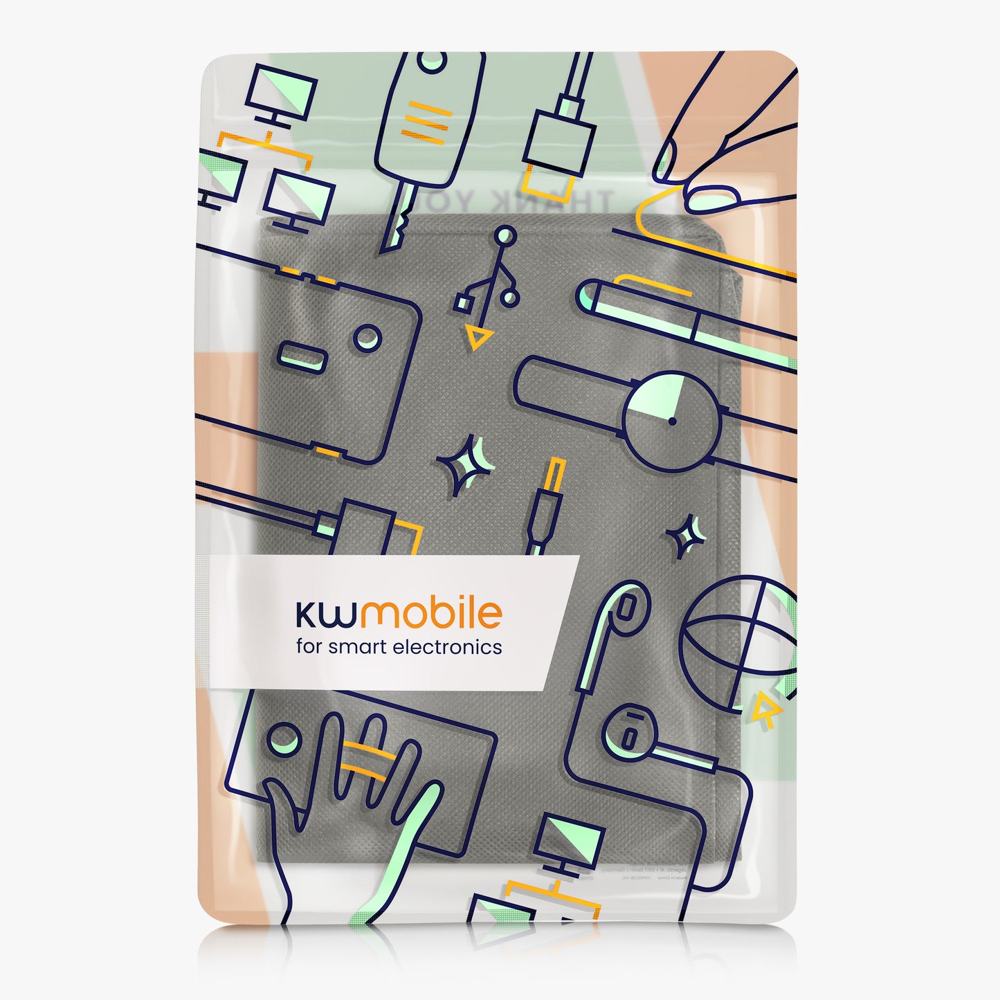 kwmobile Cover compatible with Canon Pixma TS5150 - Bag Case Printer - Dust Cover Protective Hood Protective Cover