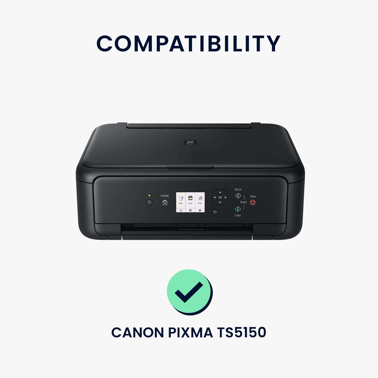 kwmobile Cover compatible with Canon Pixma TS5150 - Bag Case Printer - Dust Cover Protective Hood Protective Cover