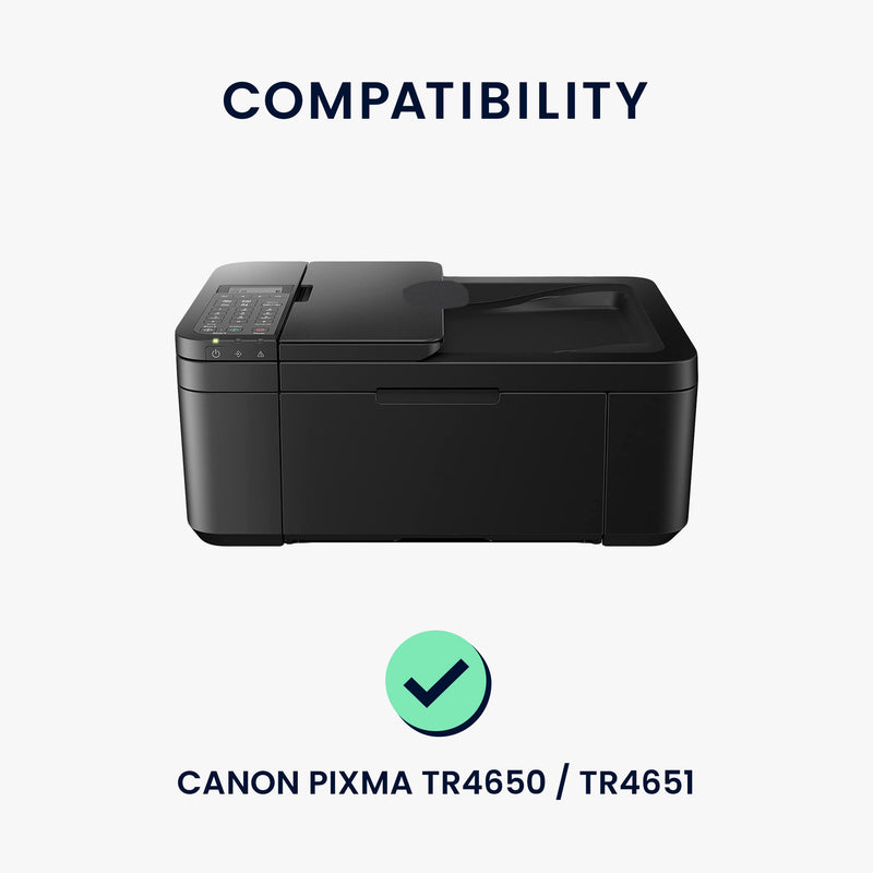 kwmobile Cover compatible with Canon Pixma TR4650 / TR4651 / TR47511i - Bag Case Printer - Dust Cover Protective Cover Protective Casing