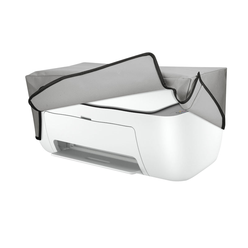 kwmobile Cover kompatibel mit HP DeskJet 2755e / DeskJet 2720e / 2710e / 2820e / 2721e - Tasche Hülle Drucker - Staubschutzhülle Schutzhaube Schutzhülle - Hellgrau Hellgrau  