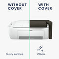 kwmobile Cover compatible with HP DeskJet 2755e / DeskJet 2720e / 2710e / 2820e / 2721e - Bag Case Printer - Dust Cover Protective Hood Protective Cover