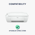 kwmobile Cover compatible with HP DeskJet 2755e / DeskJet 2720e / 2710e / 2820e / 2721e - Bag Case Printer - Dust Cover Protective Hood Protective Cover
