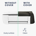 kwmobile Cover compatible with HP DeskJet 3750 / 3755 - Printer Bag Case - Dust Cover Protective Hood Protective Sleeve