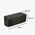kwmobile Cover compatible with HP DeskJet 3750 / 3755 - Printer Bag Case - Dust Cover Protective Hood Protective Sleeve
