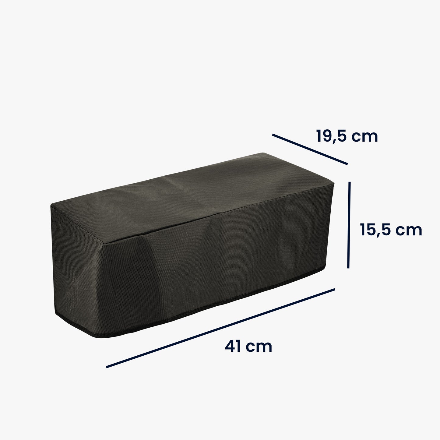 kwmobile Cover compatible with HP DeskJet 3750 / 3755 - Printer Bag Case - Dust Cover Protective Hood Protective Sleeve