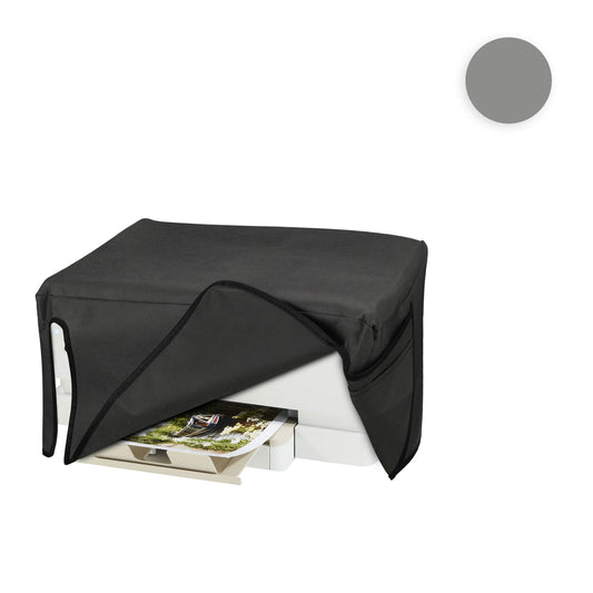 kwmobile Cover kompatibel mit HP Envy Inspire 7220e / Inspire 7255e - Tasche Hülle Drucker - Staubschutzhülle Schutzhaube Schutzhülle - Hellgrau Hellgrau  