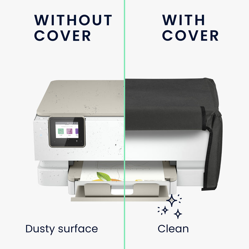 kwmobile Cover compatible with HP Envy Inspire 7220e / Inspire 7255e - Bag Case Printer - Dust Cover Protective Hood Protective Sleeve