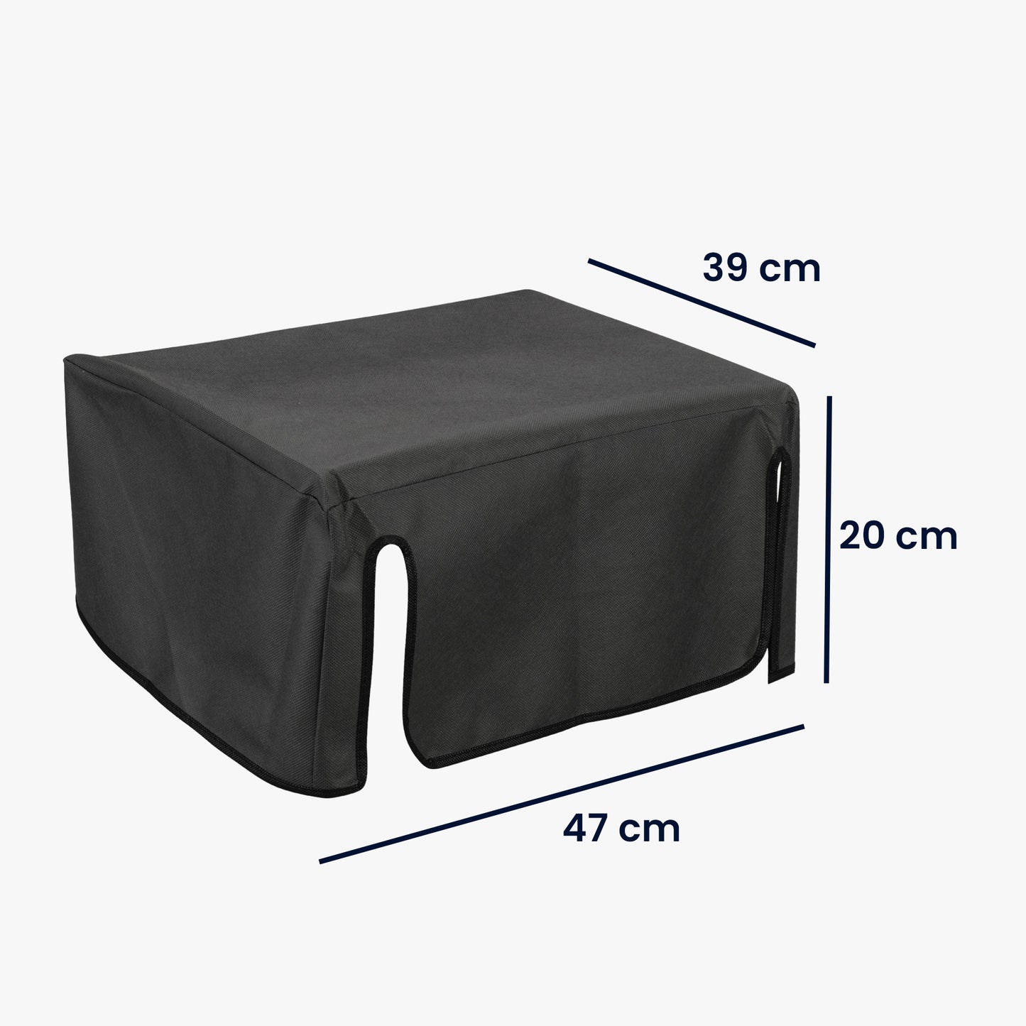 kwmobile Cover compatible with HP Envy Inspire 7220e / Inspire 7255e - Bag Case Printer - Dust Cover Protective Hood Protective Sleeve