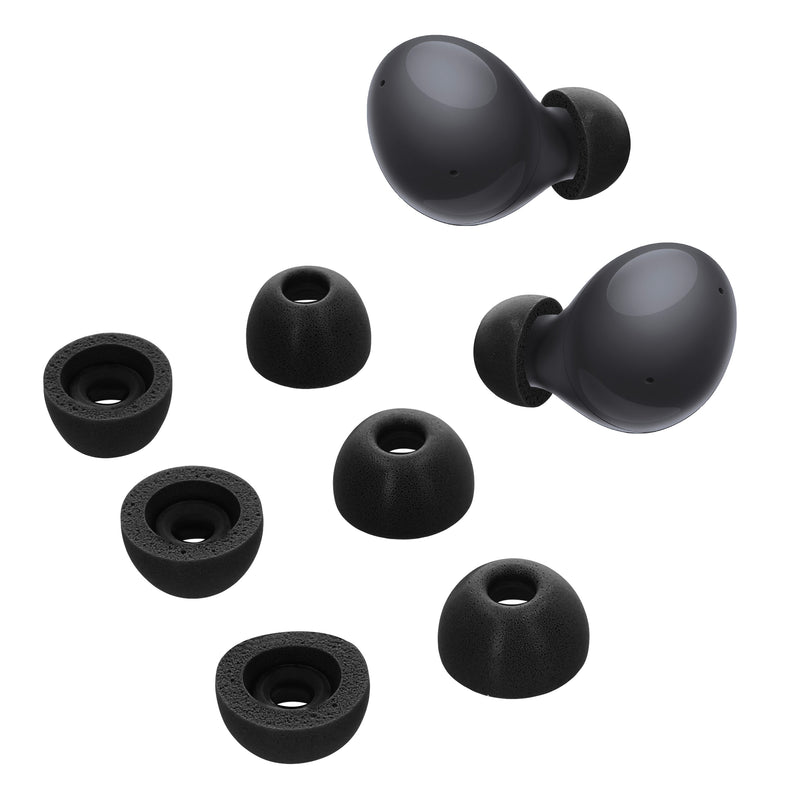 kwmobile 6x Replacement In-Ear Earphones compatible with Samsung Galaxy Buds 2 Pads Eartips In-Ear Headphones