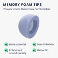 kwmobile 6x Replacement In-Ear Earphones compatible with Samsung Galaxy Buds 2 Pads Eartips In-Ear Headphones