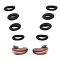 kwmobile Earbuds Compatible with Samsung Galaxy Buds Live Ear Hooks Eartips Accessories Hooks for In-Ear Headphones