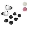 kwmobile 6x Ersatz In Ear Kopfhörer kompatibel mit Samsung Galaxy Buds 2 Pro - 3 Größen - Polster Ohrstöpsel In-Ear Ohrhörer - Grau Grau  