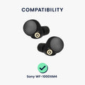 kwmobile Replacement In-Ear Headphones compatible with Sony WF-1000XM4 Earpads Earplugs In-Ear Earphones