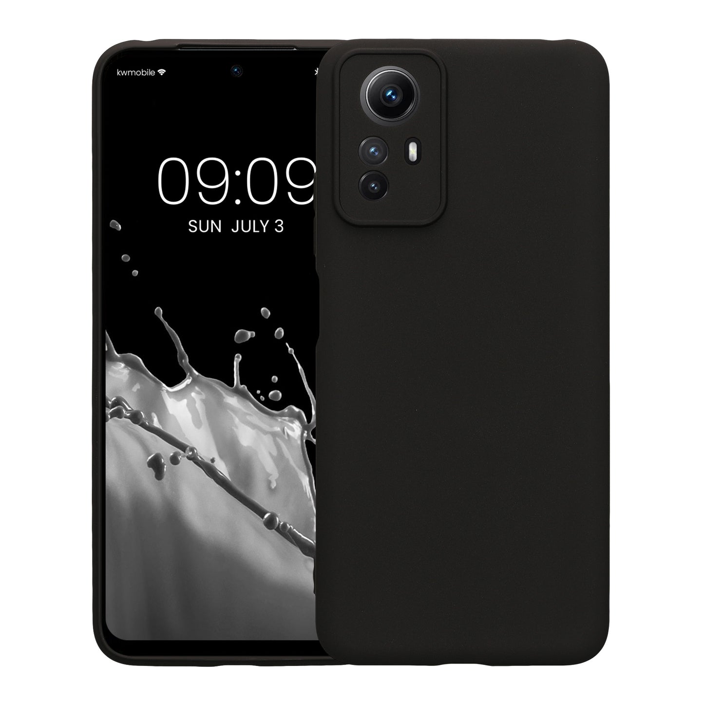 kwmobile Phone Case for Xiaomi Redmi Note 12S - Soft Silicone Case - Protective Cover