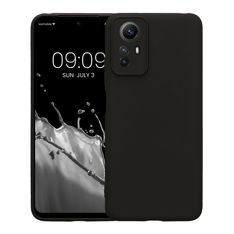 kwmobile Phone Case for Xiaomi Redmi Note 12S - Soft Silicone Case - Protective Cover