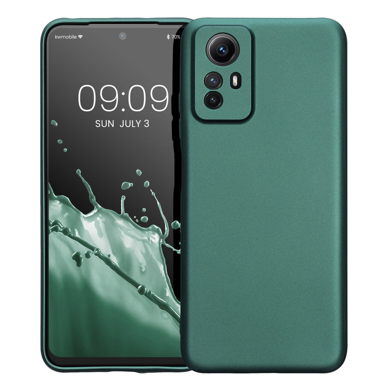 kwmobile Phone Case for Xiaomi Redmi Note 12S - Soft Silicone Case - Protective Cover