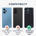 3x Crystal Clear Screen Protector for Xiaomi Redmi Note 12 4G / 5G