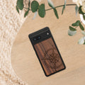 kwmobile Case Compatible with Google Pixel 7 Phone Cover TPU Cell Phone Case Compass Vintage