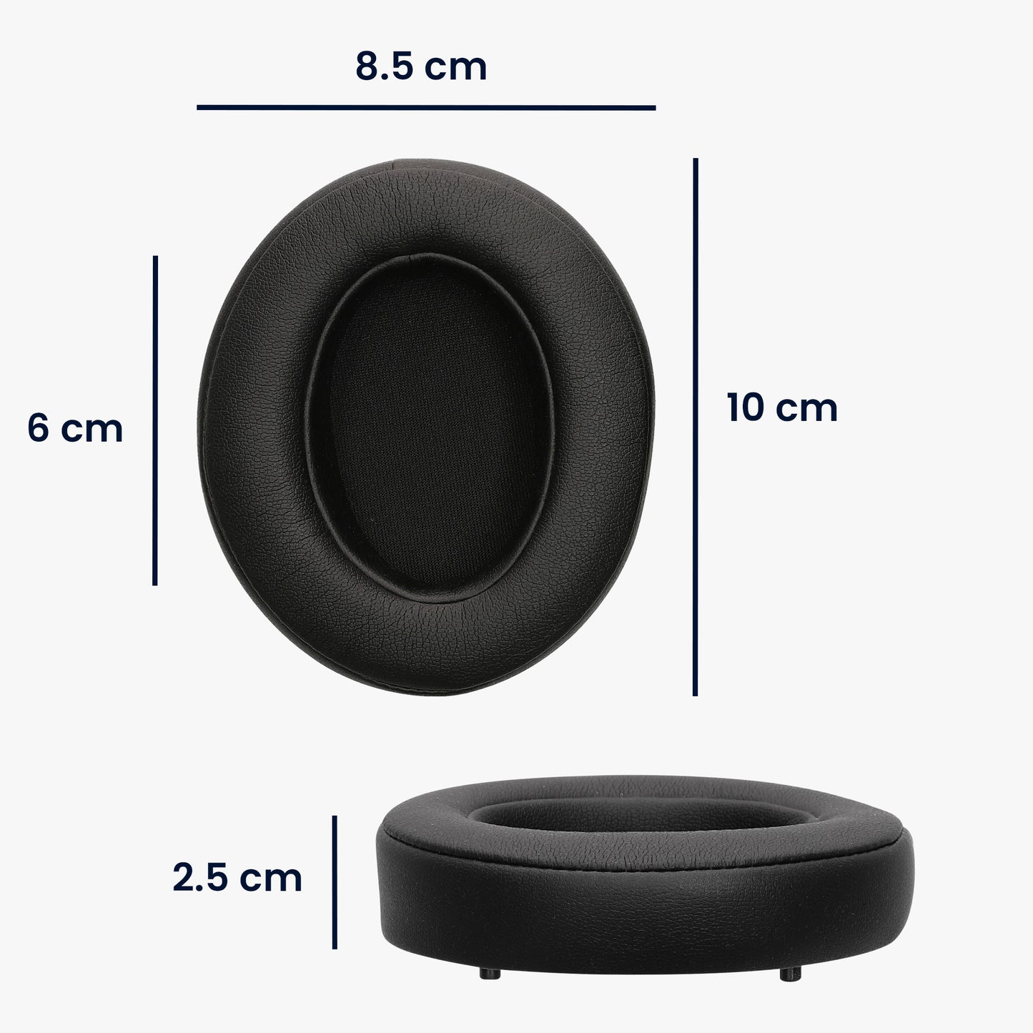 kwmobile Ear Pads for DOQAUS Ear Cushions Replacement Ear Pads Headphone Spares Headphone Replacement Pads Over Ear Headphones