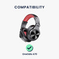 kwmobile Ear Pads for OneOdio A70 Ear Cushions Replacement Ear Pads Headphone Spare Parts Headphone Replacement Pads Over Ear Headphones