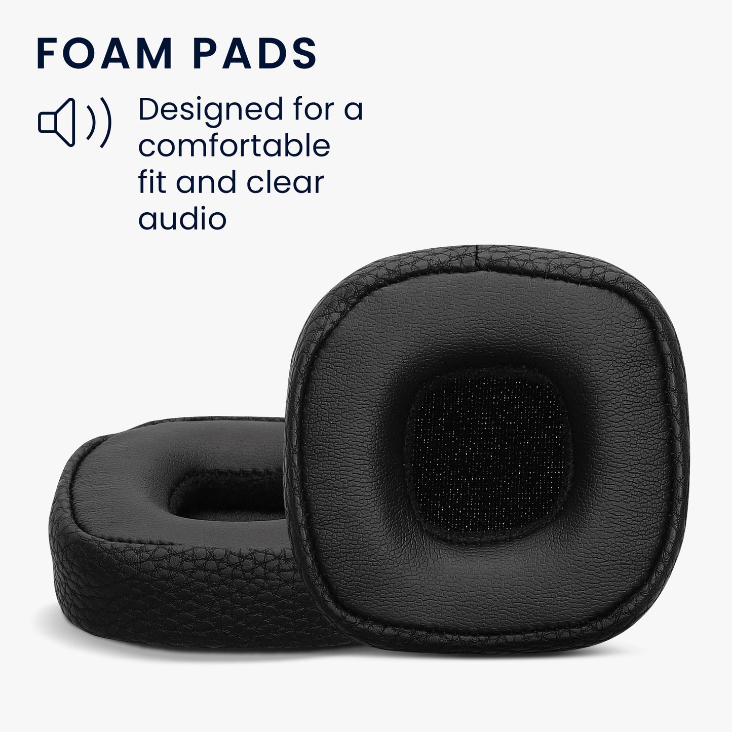 kwmobile Ear Pads for Marshall Major III / Major 3 Ear Cushions Replacement Ear Pads Headphone Spare Parts Headphone Replacement Cushions Over Ear Headphones