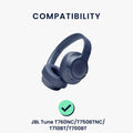 kwmobile Ear Pads for JBL Tune T760NC / T750BTNC / T710BT / T700BT Ear Cushion Replacement Parts Over Ear Headphones