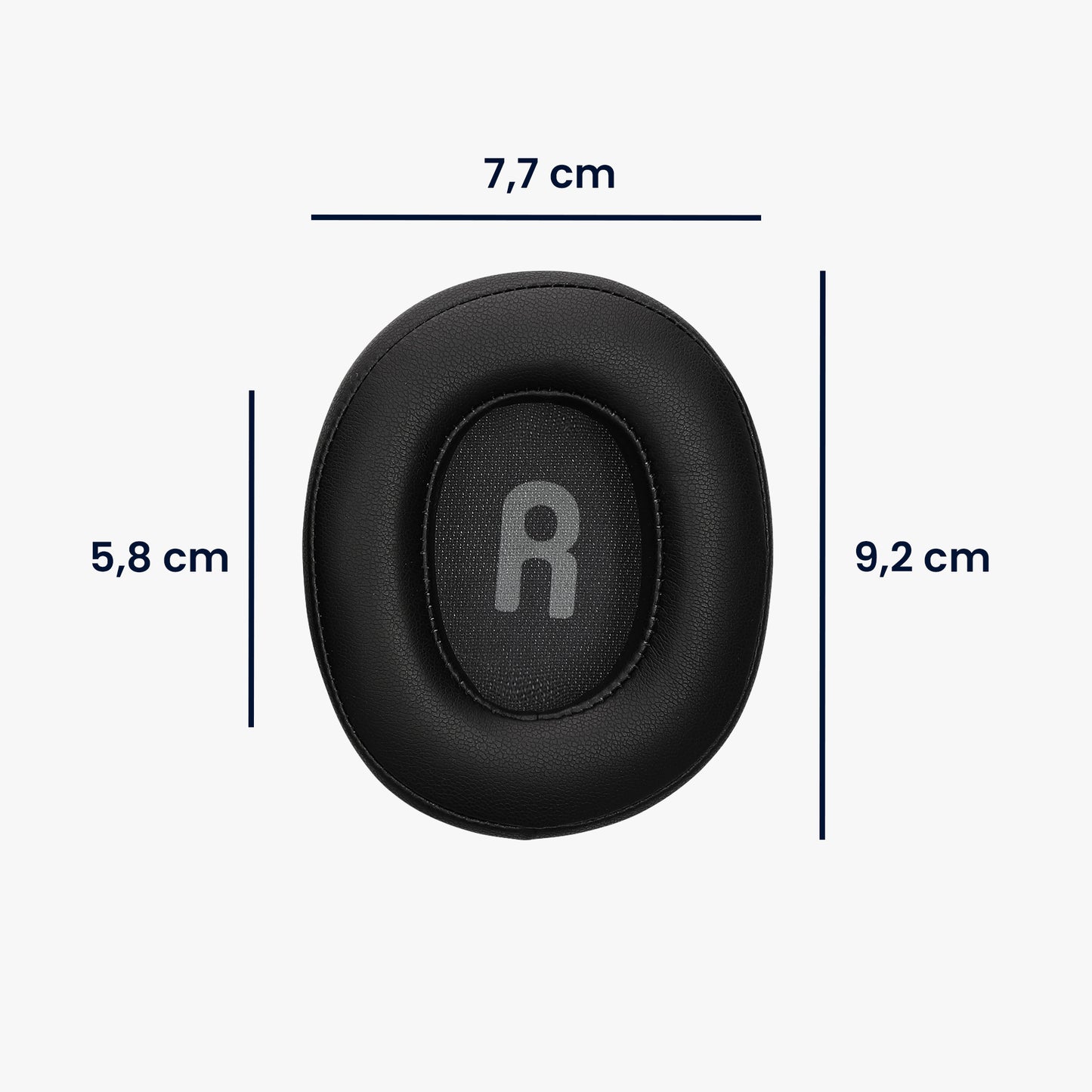 kwmobile Ear Pads for JBL Tune T760NC / T750BTNC / T710BT / T700BT Ear Cushion Replacement Parts Over Ear Headphones
