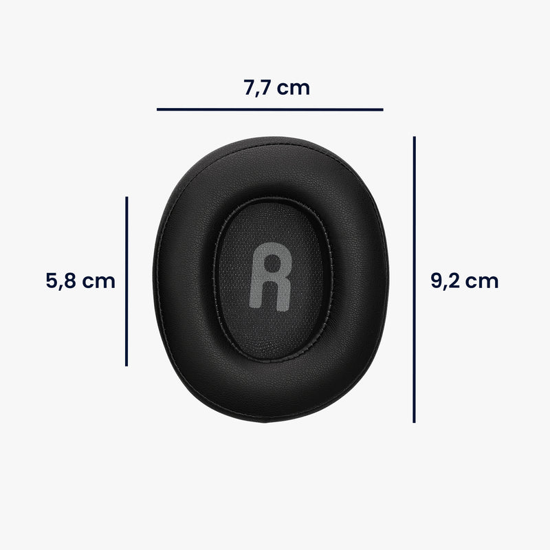 kwmobile Ear Pads for JBL Tune T760NC / T750BTNC / T710BT / T700BT Ear Cushion Replacement Parts Over Ear Headphones