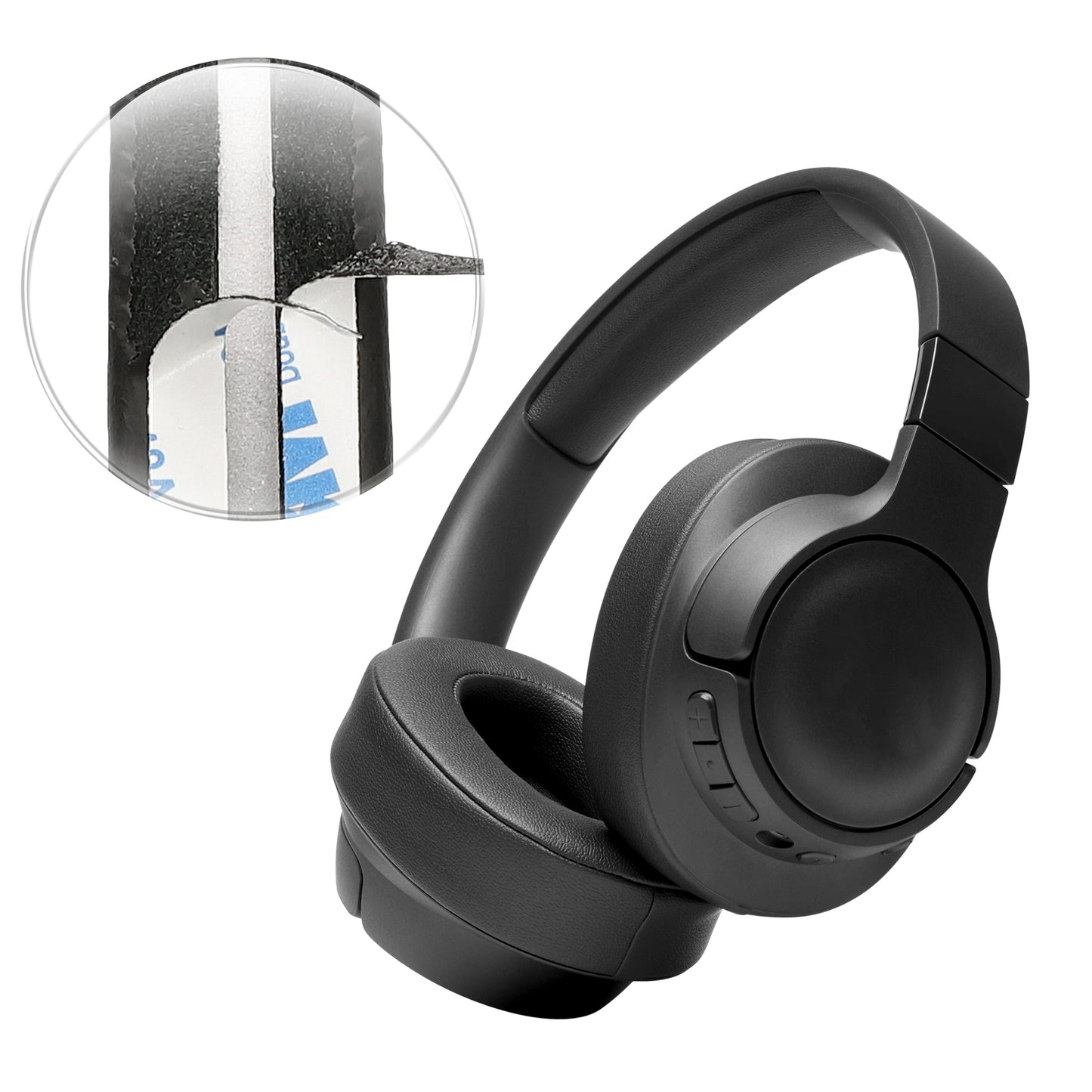 kwmobile Headband Cushion compatible with JBL Tune T760NC / T750BTNC / T710BT / T700BT - Over Ear Headphone Replacement Headband Pad