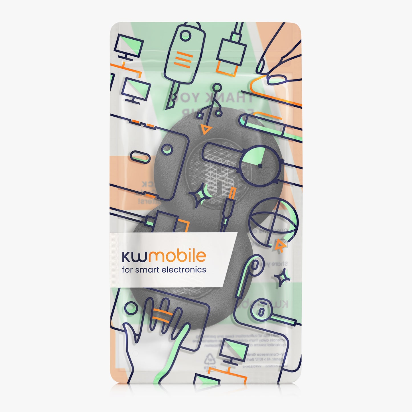 kwmobile Ear Pads for JBL LIVE 460NC / LIVE400BT Ear Cushions Replacement Headphone Spare Parts Over Ear Headphones