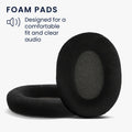 kwmobile Ear Pads for Sennheiser GAME ZERO / HD380PRO / PXC450 / PXC350 / PC350 / PC360 Earpad Replacements Headphone Spare Parts Replacement Ear Cushions for Over-Ear Headphones