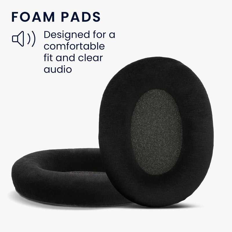 kwmobile Ear Pads for Sennheiser GAME ZERO / HD380PRO / PXC450 / PXC350 / PC350 / PC360 Earpad Replacements Headphone Spare Parts Replacement Ear Cushions for Over-Ear Headphones