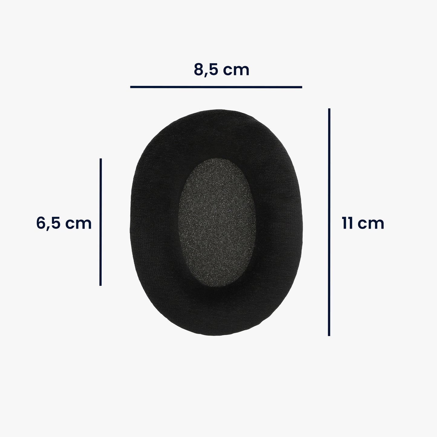 kwmobile Ear Pads for Sennheiser GAME ZERO / HD380PRO / PXC450 / PXC350 / PC350 / PC360 Earpad Replacements Headphone Spare Parts Replacement Ear Cushions for Over-Ear Headphones
