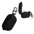 kwmobile Hülle kompatibel mit JBL WAVE BUDS Hülle - Kopfhörer Case - TPU Silikon Cover - Schutzhülle in Schwarz Schwarz  