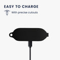 kwmobile Case Compatible with JBL WAVE BUDS Headphones Cover Protector