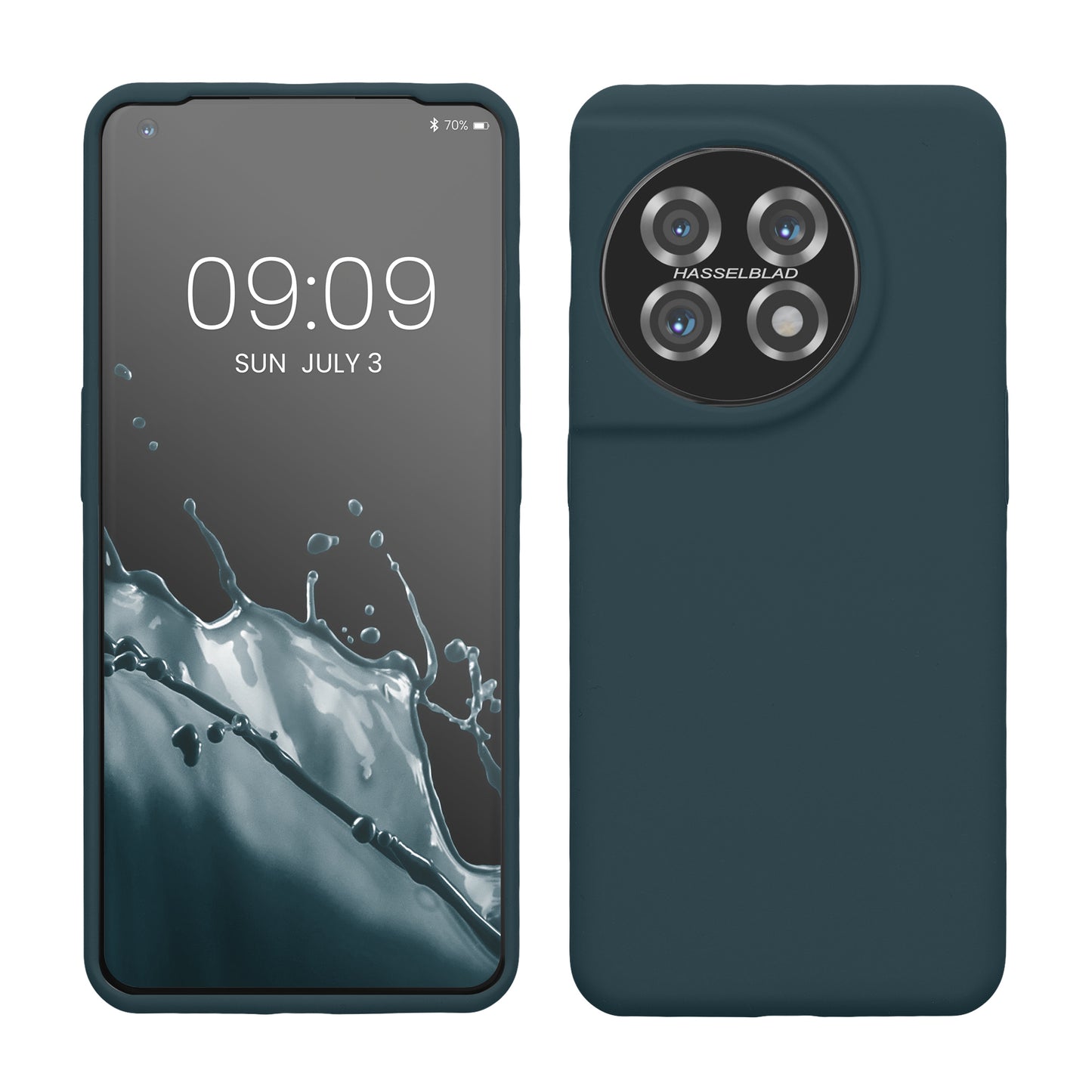 kwmobile Phone Case for OnePlus 11 - Silicone Case - Wireless Charging - Protective Cover