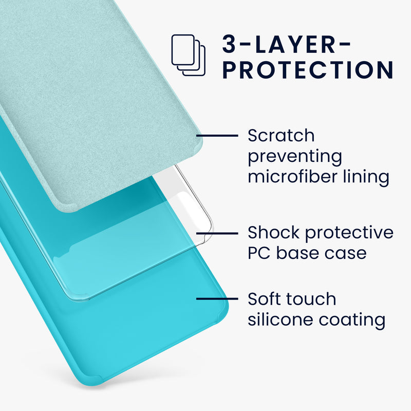 kwmobile Phone Case for OnePlus 11 - Silicone Case - Wireless Charging - Protective Cover
