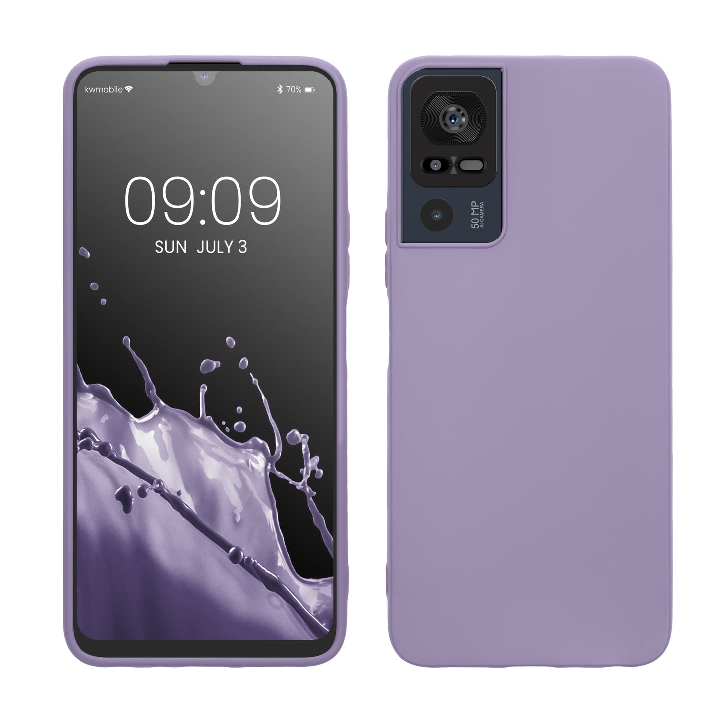 kwmobile Phone Case for TCL 40 SE - Wireless Charging - Protective Cover